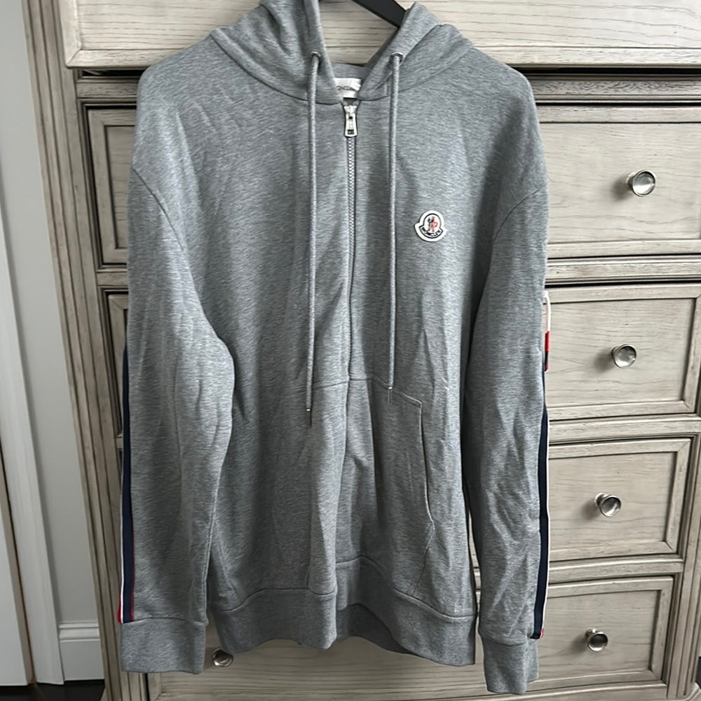 Moncler Gray Men's Hoodie Sweater